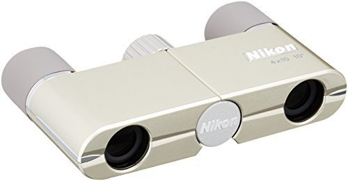 Binoculares Nikon Yu 4x10d Cf Champaign Oro