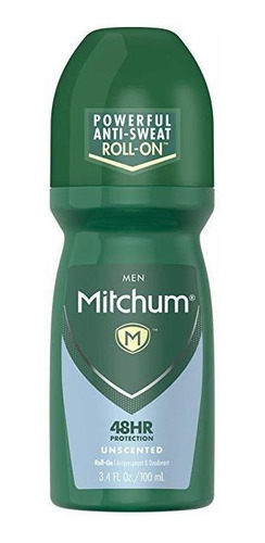 Mitchum Hombres Antitranspirante Y Desodorante Rollon, Sin P