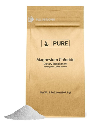 Cloruro De Magnesio 907g - Pure - L A - L A $175950