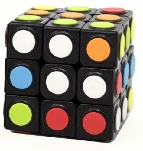 Cubo Magico 3x3 Boton Magic Cube Habilidad Faydi Mundomanias