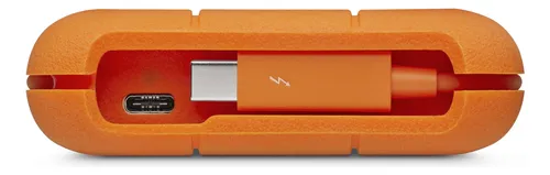 Disco Externo Lacie 5tb Usb-c 130mbs Rugged Naranjo