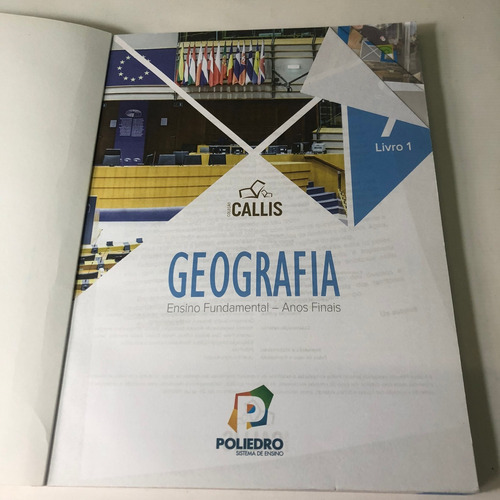Poliedro Sistema De Ensino Geografia 9° Ano Livro 1 Ensino Fundamental Coleção Callis (Usado)