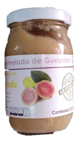 Mermelada De Guayaba Sin Azucar 230 Gramos