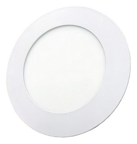 Luminaria Led Plafon Perkon Embutir Redondo 06w 6000k 12cm