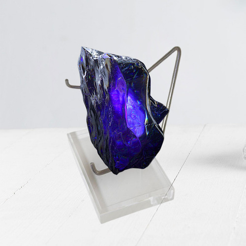 Metal Arm Stand Easel Rock Display Stand Espesor 2.5 Cm