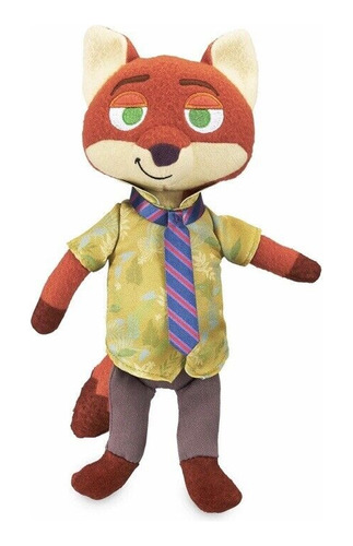 Zootopia Nick Wilde Peluche 28cm Zootropolis Disney Store