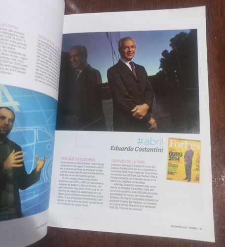 Revista Forbes N°39 Diciembre 2014 #fa (Usado)