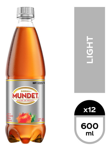 Refresco Sidral Light 600 Ml 12 Pack