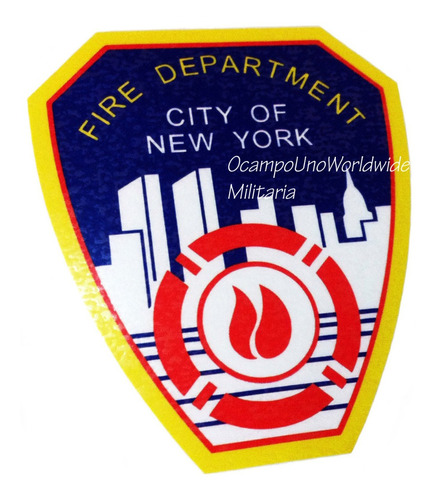 United States F D N Y New York Fire Dept. Sticker