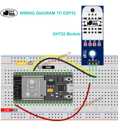 2 Piezas Sensor Dht22 Am2302 Temperatura Y Humedad C/jumpers