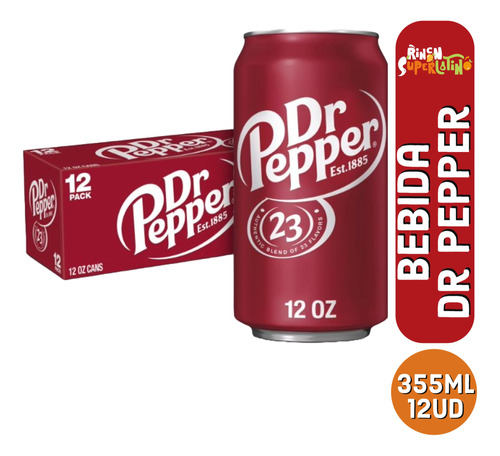 Bebida Gaseosa - Dr Pepper