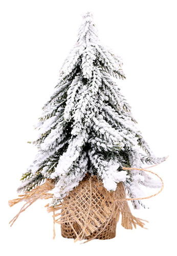 Árbol De Navidad Artificial, Cedro Flocado, 20 Cm [u]