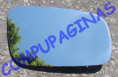 Imagen 2 de 4 de Espejo Original Vw Bora Placa Y Vidrio Marca Metagal Derecho
