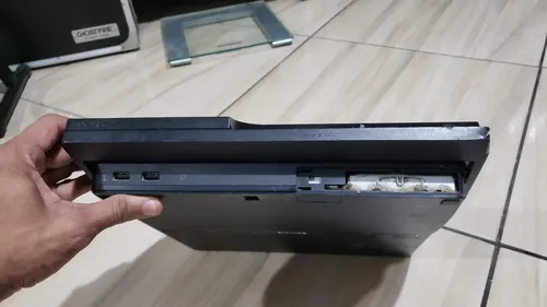 Playstation 3 Slim Com Defeito Liga E Desliga! Hd 320gb J787