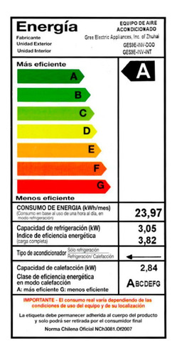 Aire Acondicionado Anwo Inverter Virus Protect 9.000 Btu