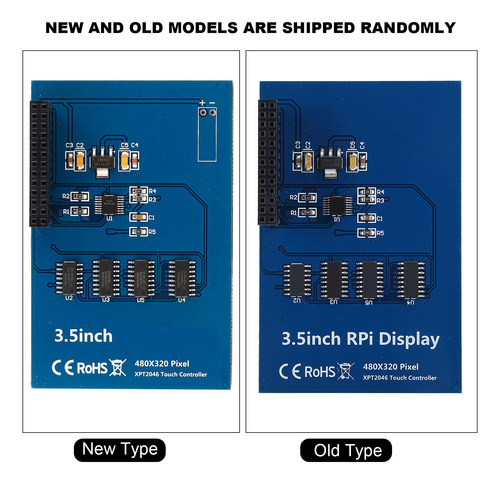 Pantalla Rpi De 3.5 Pulgadas Para Electrónica De Consumo 480