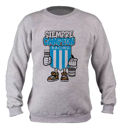Buzos Infantiles Escudo Racing Club Diseños Divertidos 9005