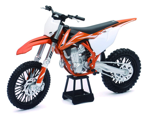 New-ray Ktm 450 Sxf Dirt Bike, Realista Y Funcional, Juguete