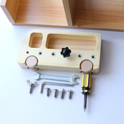 Z Montessori Bebé Tornillo Tablero De Conductor Habilidades