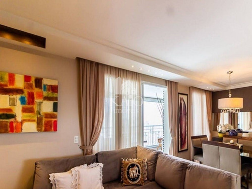 Imagem 3 de 13 de Apartamento Via Jardins Do Bosque 127m² Elegante Com 3 Dormitórios 3 Suítes 3 Vagas, Centro