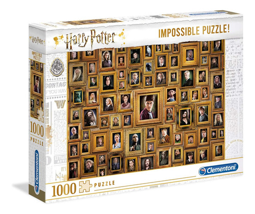 Clementoni 61881 61881-impossible Harry Potter Puzzle