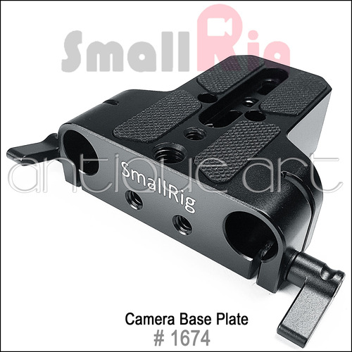 A64 Smallrig 1674 Base Camera Plate Rail Rods Tubo 15mm Cage