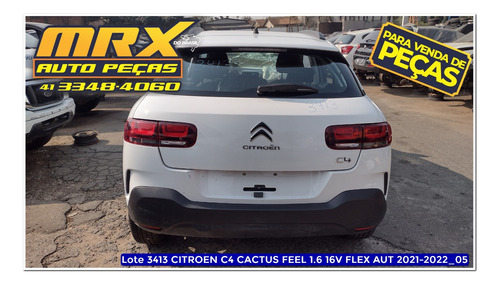 Sucata Citroen C4 Cactus Feel 1.6 16v Flex Aut 2022 Pecas