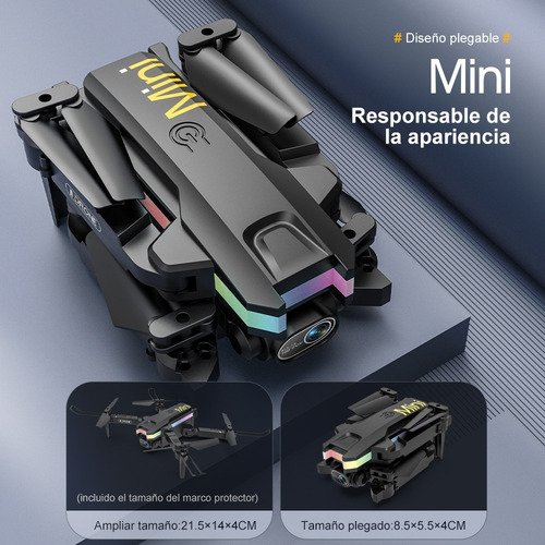 Min Drone Ls-e525 Pro Doble Cámara 4k + 2 Baterías Empezando