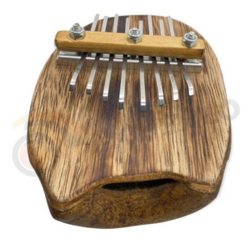 Kt Kalimba Ressonância Sapucaia 8 Notas Wah Wah Ktksww