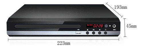 Reproductor De Dvd Sin Región Uhd 1080p Con Salida Av