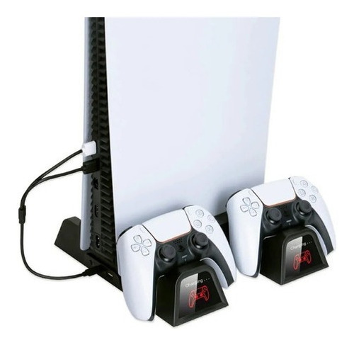 Base Suporte Refrigeração Playstation 5 Carregador Controle