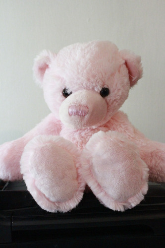 Peluche Oso Rosado   Nat & Jules 33 Cm Usa