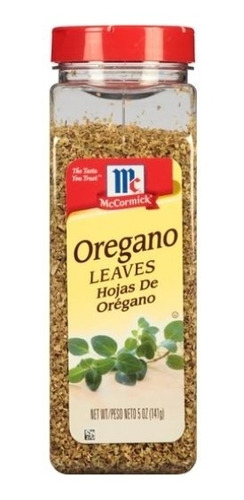 Mccormick Hojas De Orégano 141 G - g a $205