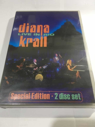 Diana Krall Live In Rio Special Edition 2 Dvd Set Nuevo