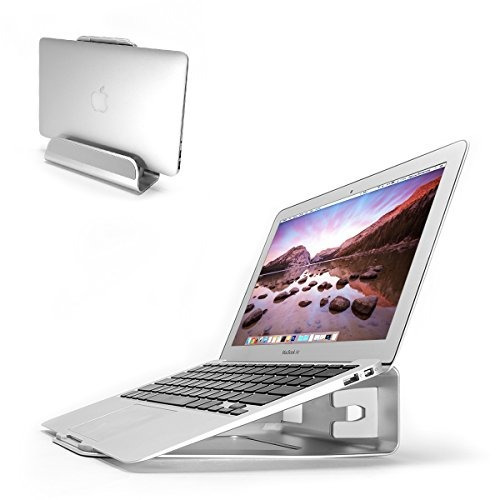 Soporte De Laptop Nekmit Aluminio Para Macbook, Plateado