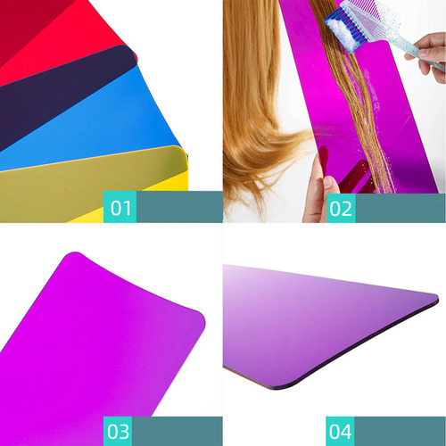 Tabla For Hacer Mechas For El Cabello, Tabla For Violeta