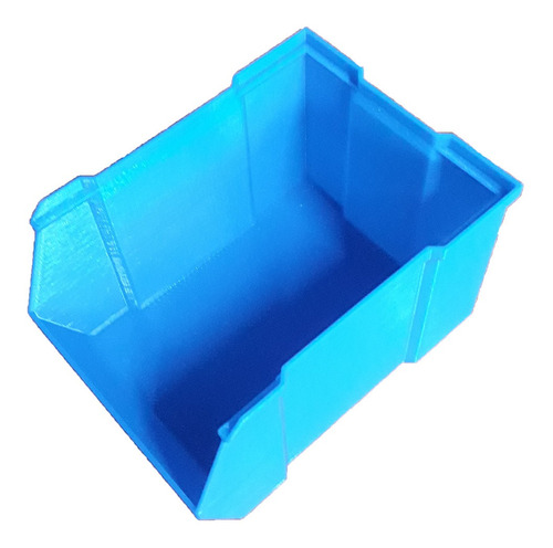 Caja Apilable Impresa En 3d, Para Tornillos, Sin Divisorios.