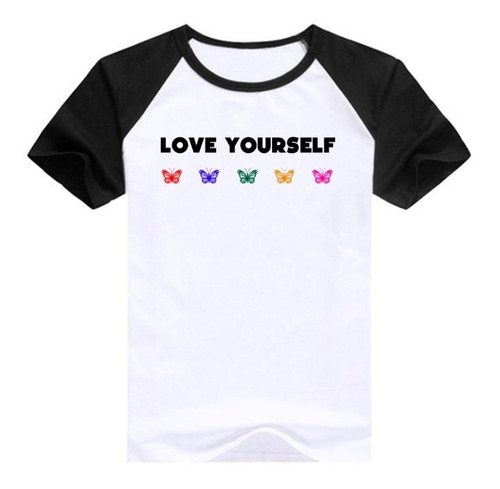 Remera Love Yourself Cute Spun Adulto/niño Unisex