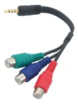 Comprar Cabo Adaptador Para Tv Led Av 3 Rca Áudio E Vídeo Para P2 P3