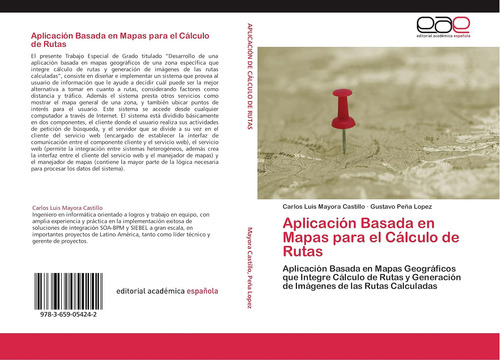 Libro: Aplicación Basada En Mapas Para El Cálculo De Rutas: