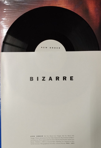 New Order - Bizarre Love Triangle 12 Remix Vinyl Estándar (Usado)