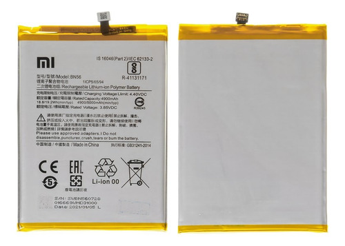 Bateria Pila Xiaomi Redmi 9a Bn56 30dias Gtia Tienda