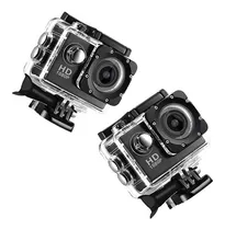 Comprar Combo X2 Camaras Deportivas Sumergible 30 Metros Fhd Casco