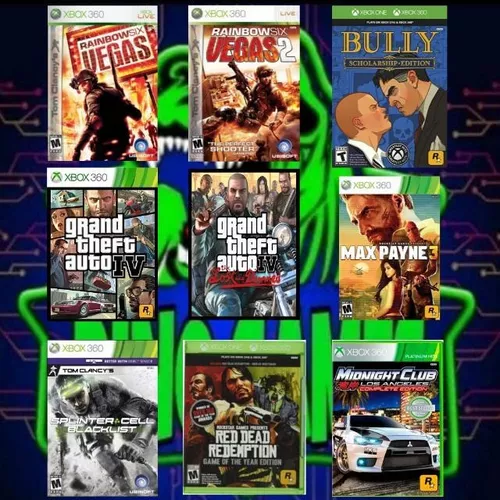 Combo 20 Jogos Infantis – Midia Digital Xbox 360 - 95xGames