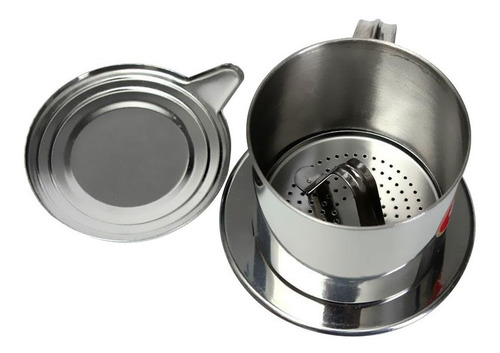 Imagen 5 de 6 de Infusor Filtro De Café Vietnamita De Acero Inoxidable 50ml
