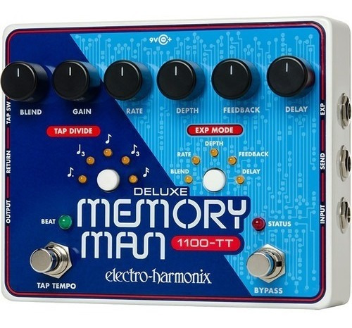 Electro-harmonix Deluxe Memory Man Tap Tempo 1100 Oferta Msi