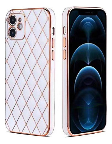 Para iPhone SE 2020 Funda Para Mujer, 6d Electroplated Slim