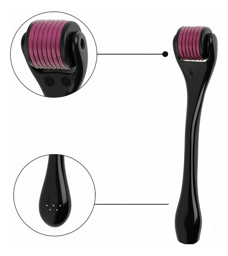 Dermaroller Rodillo Micro Agujas 1m. Facial Capilar
