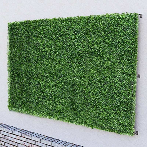 Imagen 2 de 4 de 10 Pzas Follaje Artificial Sintetico Para Muro O Pared Verde