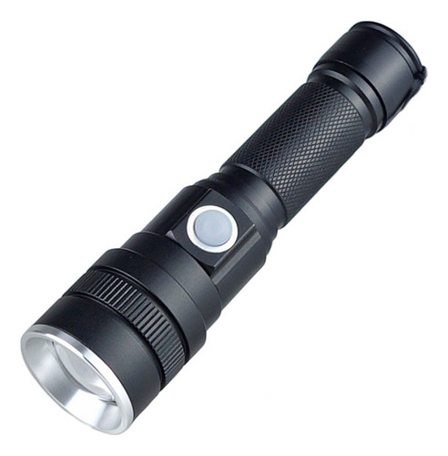 Linterna Led Hd Con Zoom, Flash De Emergencia De Altos Lúmen